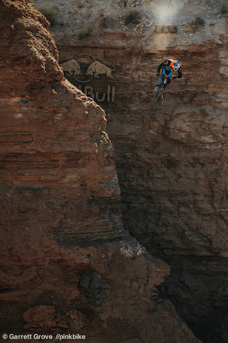 Shooting the Redbull Rampage mountain biking event for 2012.
