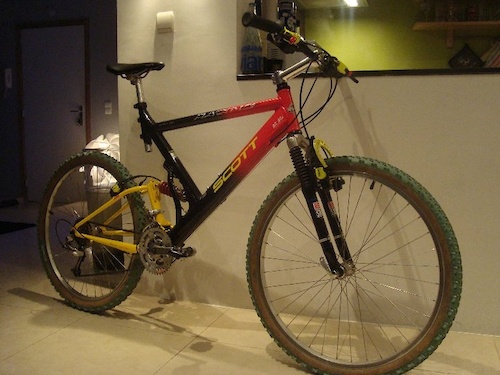 scott comp racing mountain bike