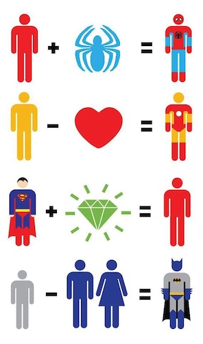 The maths of superheroes