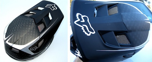 Rampage Pro Carbon Helmet, 2013 visor details