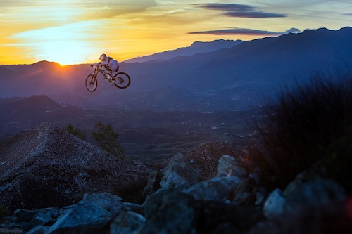 Few photos for a photo article on riding in South Spain, Malaga with RoostDH