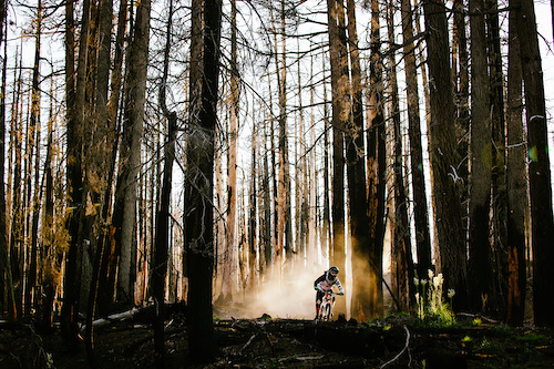 An old trail filled with moondust gave us some pretty amazing riding and shooting conditions.