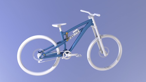 Dartmoor-Bikes FR frame prototype