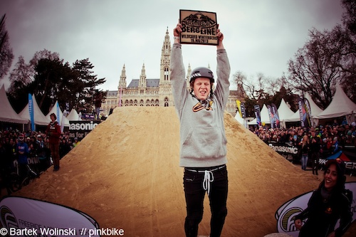 Anton amazed everyone with his style and trick skills, and won the Wildcard for Redbull Bergline