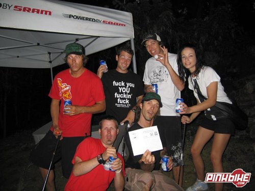 We never found out the scores of the other teams, so we self claimed the title to the 2006 invitational.