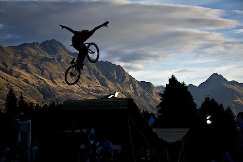 , during the 2013 Queenstown Bike Festival, New Zealand.