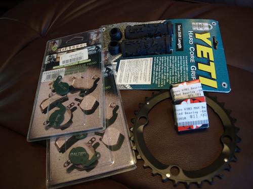 Spare parts kit to come with Yeti ASR-sl bike for sale