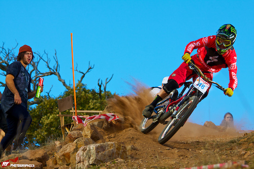 Troy Brosnan destroys the competition at a state round in South Australia.
