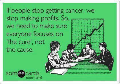 cancer cure profit