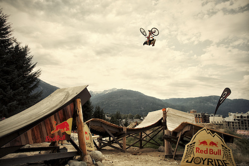 Cam Zink at the 2012 Crankworx in Whistler.