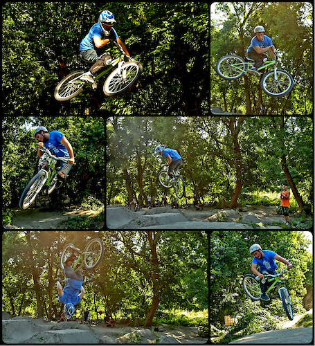 Collage photo of today's Riding! Photo credits to Jay newman