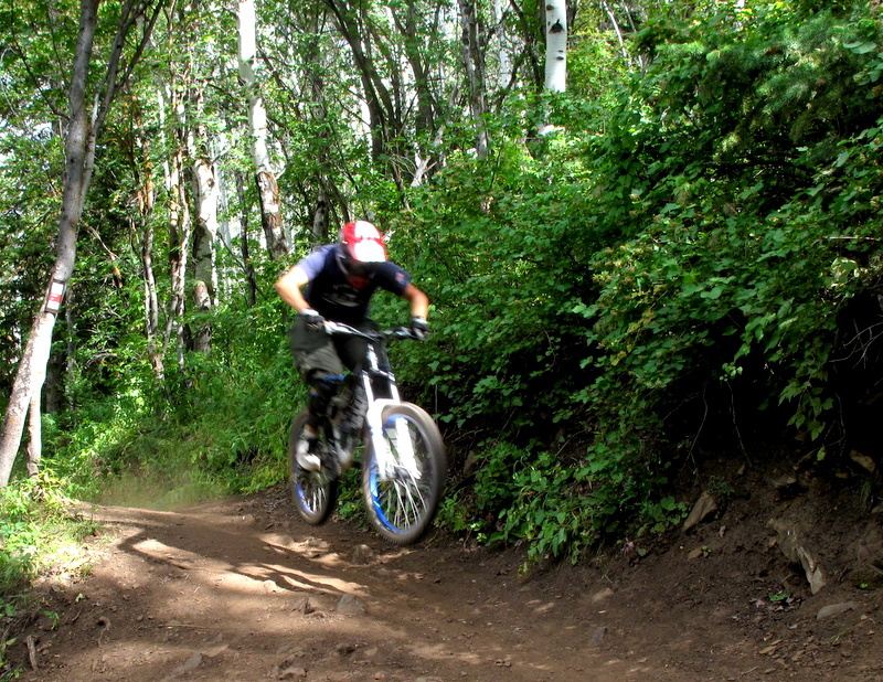 CMG Downhill Mountain Biking Trail Park City, Utah