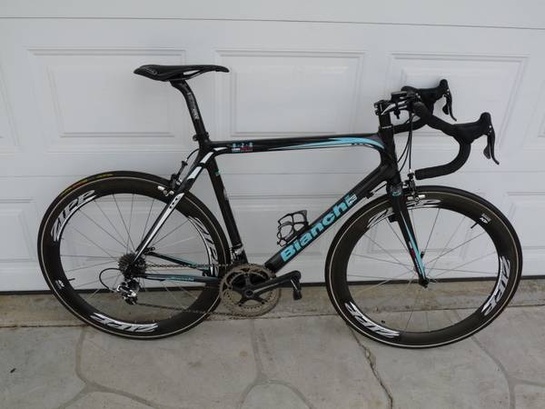 2008 Bianchi 928 carbon sl 59cm For Sale