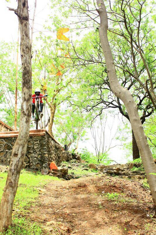 The temple drop from my local home trails.

Photo: Rakesh Oswal
