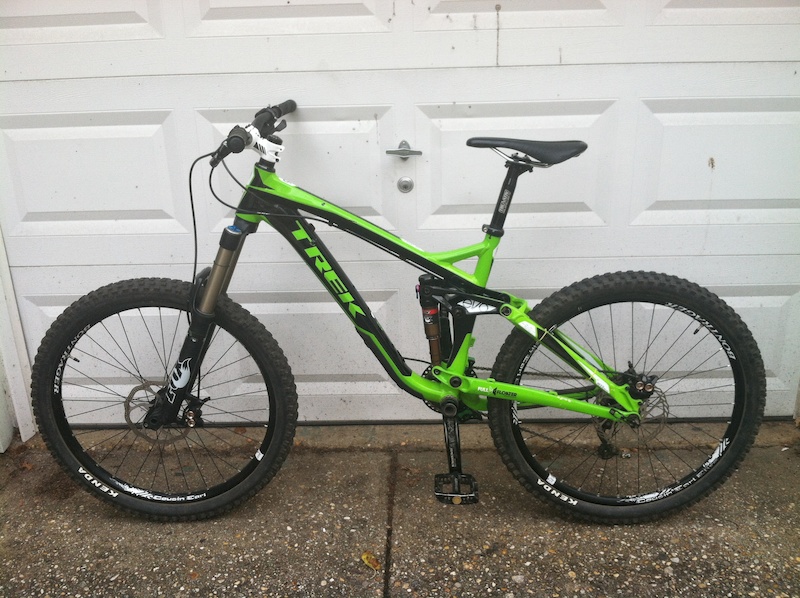 2012 trek slash 9 weight