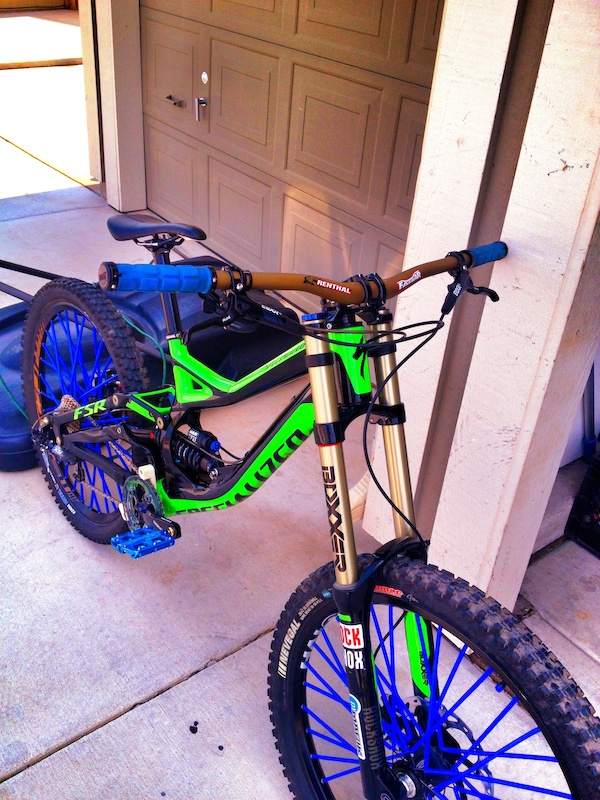 colored bike spokes