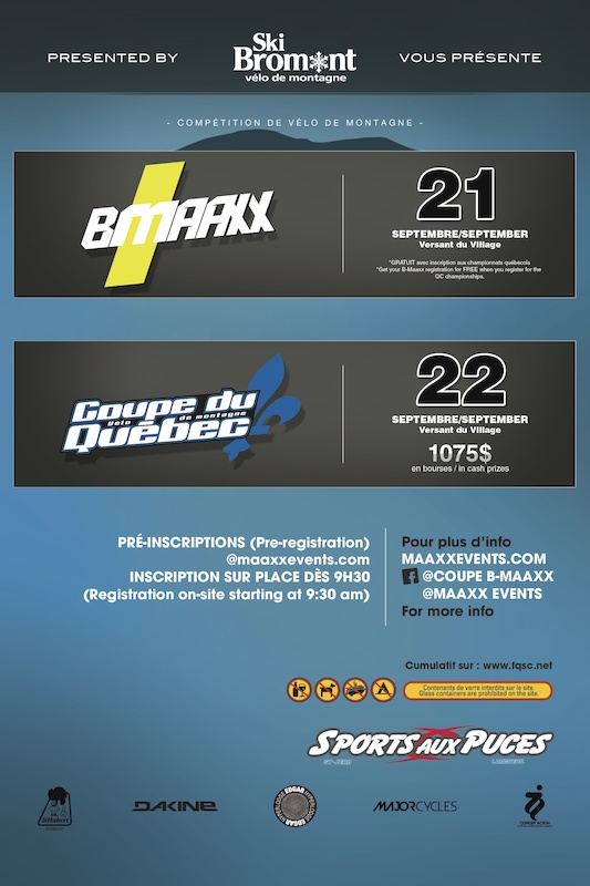 Bromont to Host QCChamp Sept 2122 Pinkbike