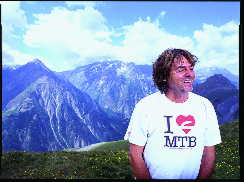 Undeniable he loves MTB