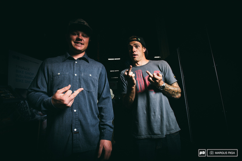 Strait and Zink, best friends, ultimate competitors. Can't wait to see what these two have up their sleeves for Rampage 2013.
