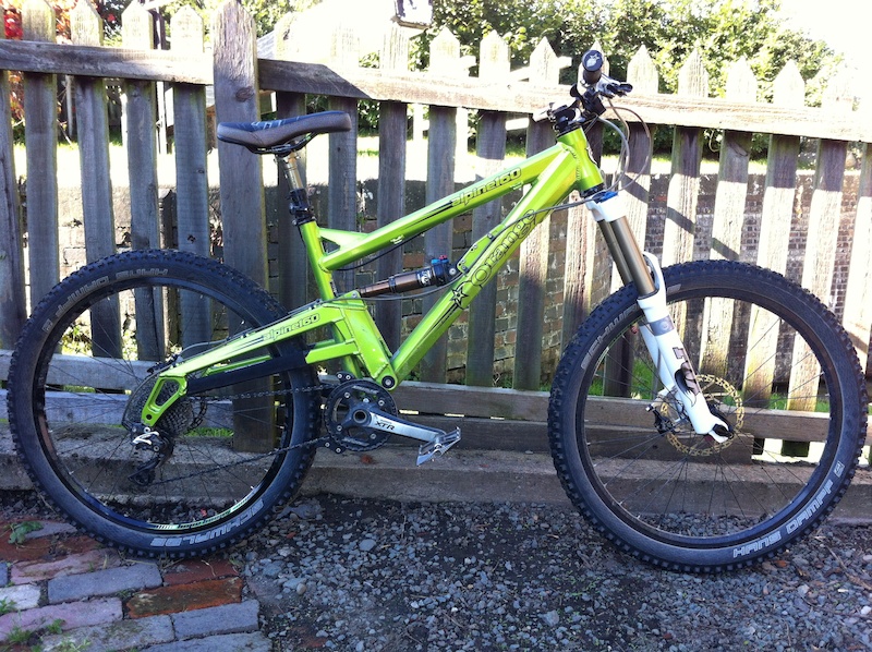 Orange Alpine Green And Orange Mountain Bike Orange Enduro Shop