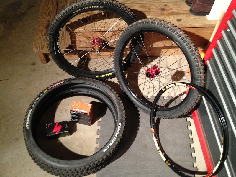 2012 24" Downhill Wheelset Hope Pro 2 Evo hubs For Sale