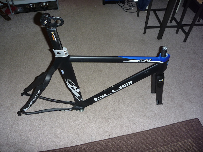 Blue T14 Frame/fork&seatpost For Sale