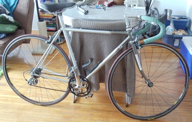 Beautiful Vintage David Russell Handbuilt 49cm Racing Bike For Sale