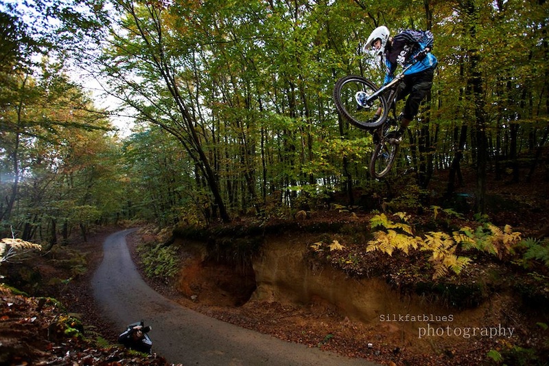 clearing my gap at awesome freeride event, photo by Silvio Loncaric, awesome photo