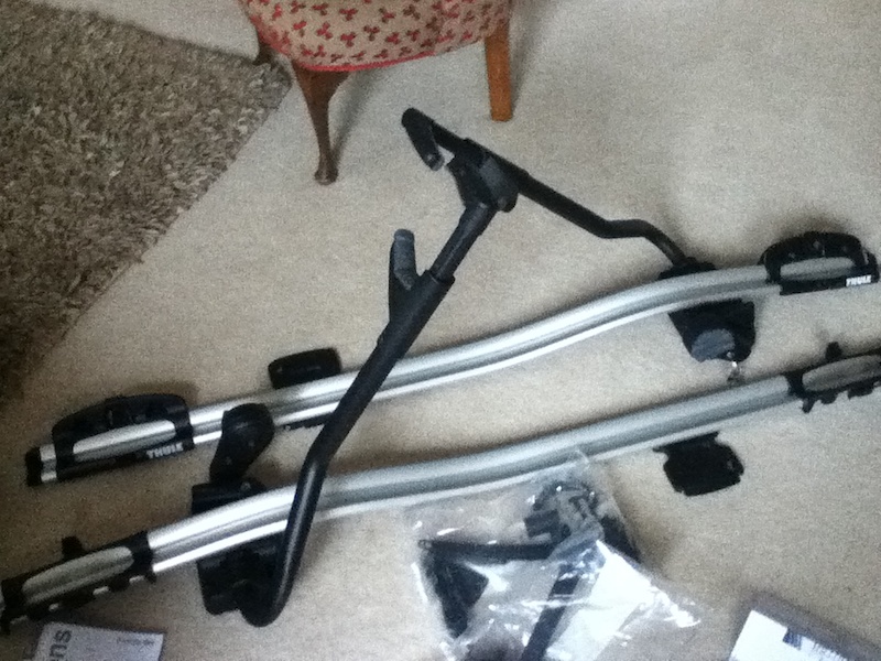 Bike Rack arrived for my car :D just got to fit them now