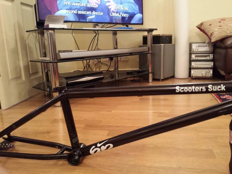 United Mothership V2 BMX Frame Purple Black For Sale