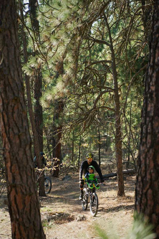 Riding bikes with my son.  Photo props to Eric Ashley
