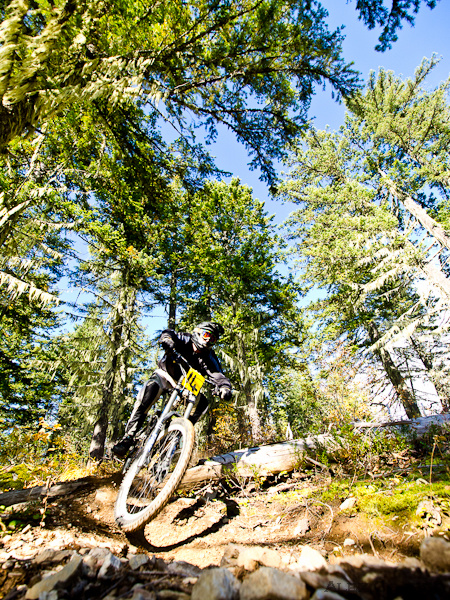 Action from the Frisby Frigid Fingers race in Revelstoke on Oct. 20, 2013.