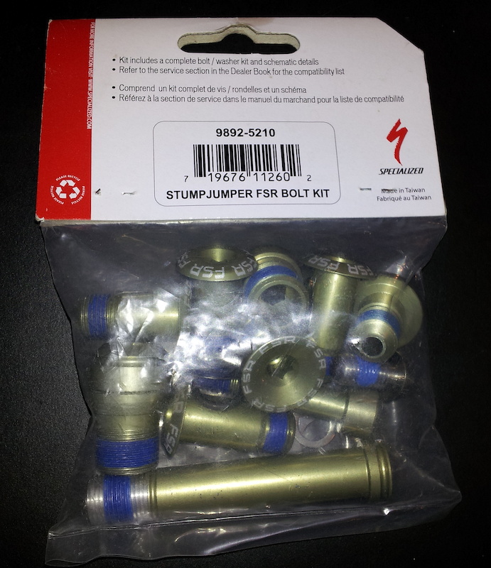 stumpjumper bolt kit