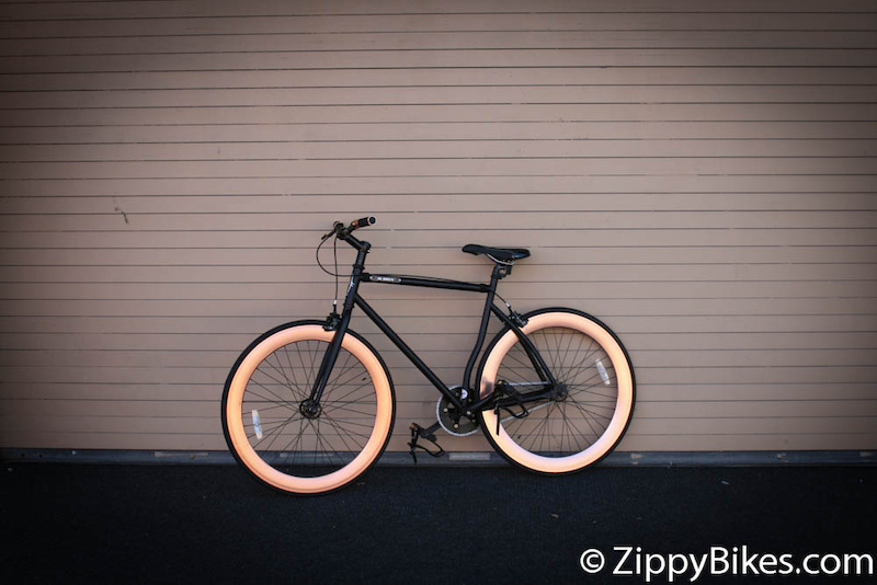 mongoose bmx red and black