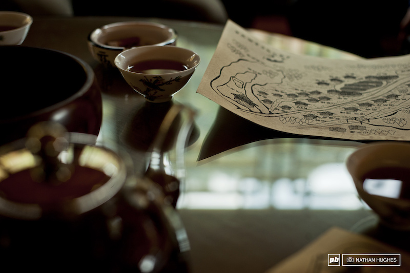 tea and trail maps