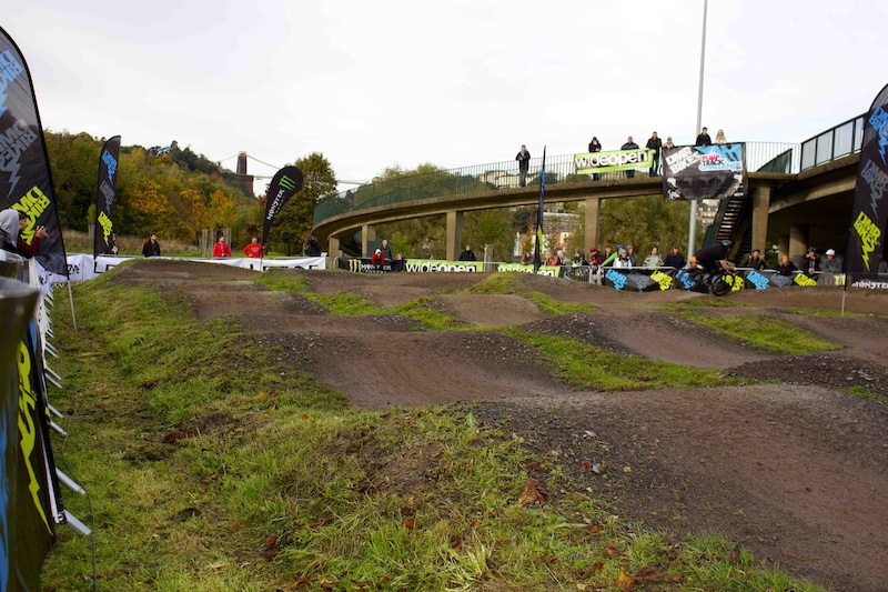 Nice view of the pump track