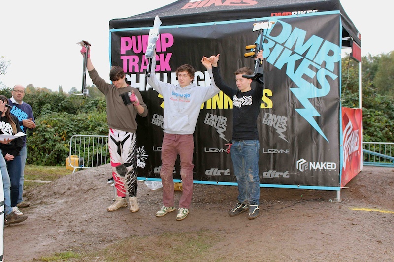 Podium price giving