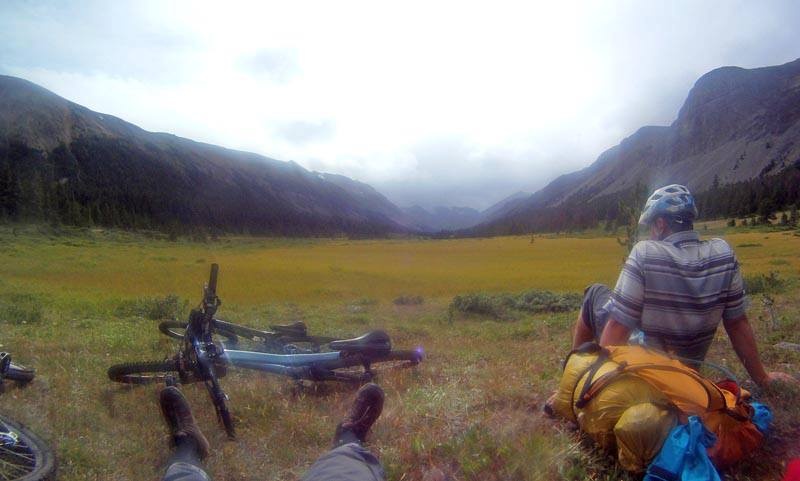 4 day self-supported trip with inclement weather but prolonged periods of OMG views