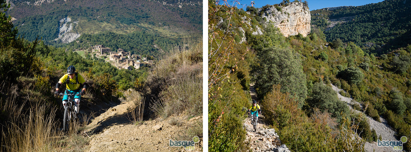 A little climb through the semi-abandoned villages in the background.