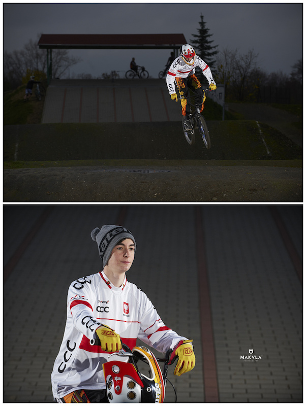 Polish National BMX Champion 2013 in 15/16years category :)