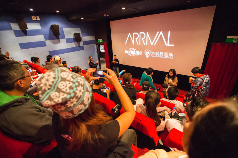 ARRIVAL world primiere Taipei stage