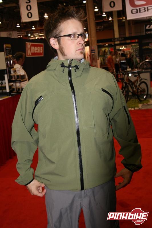 Sporting a new Sombrio riding jacket.