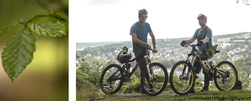 Teaser http www.pinkbike.com video 343205 This is a non supported documentary about the essence of biking filmed during a bike journey from Spain to Germany. Combining wonderful things like adventure sport people and music. Produced by Sandro Szukat - Ridingspirit.com
