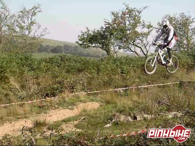 Me flying the 2nd double on midlands track at caersws 7weeks on from a broken arm! Loved the weekend!