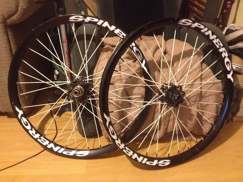 Spinergy Fall Line Freeride/DH Wheelset 20mm & 150x12 For Sale