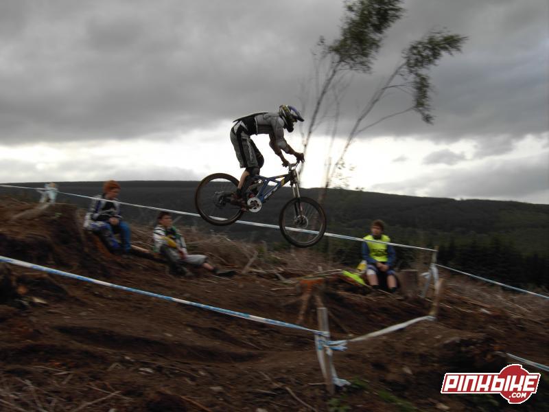 Rider in race at final round of midlands super series!