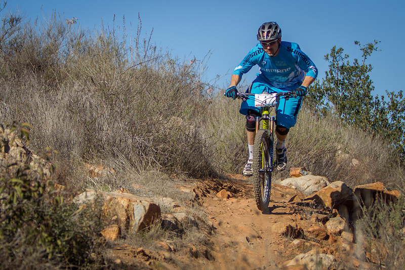 Joe getting after it on Stage #3….Joe ended the day 3rd Overall in the Pro Mens class