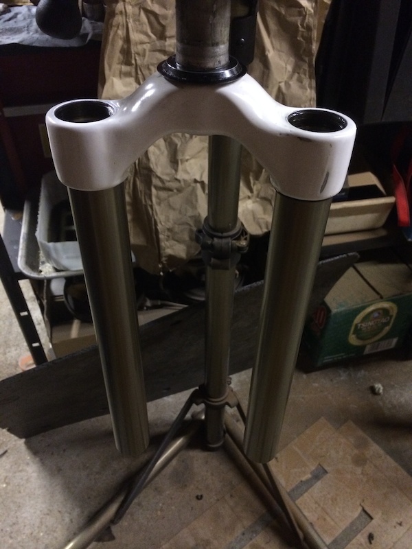 Fox Float 36 stanchions 1 1/8th steerer