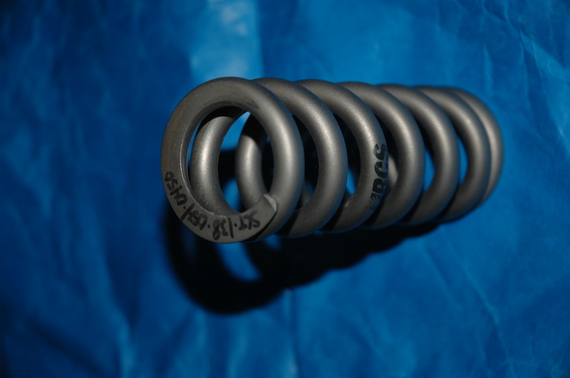 Renton Coil Springs RCS Titanium Ti MTB Spring 450lbs x 2.5