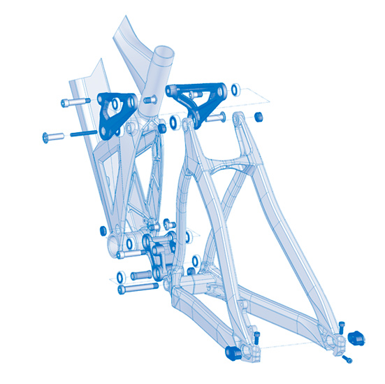 Mondraker's Zero Suspension System